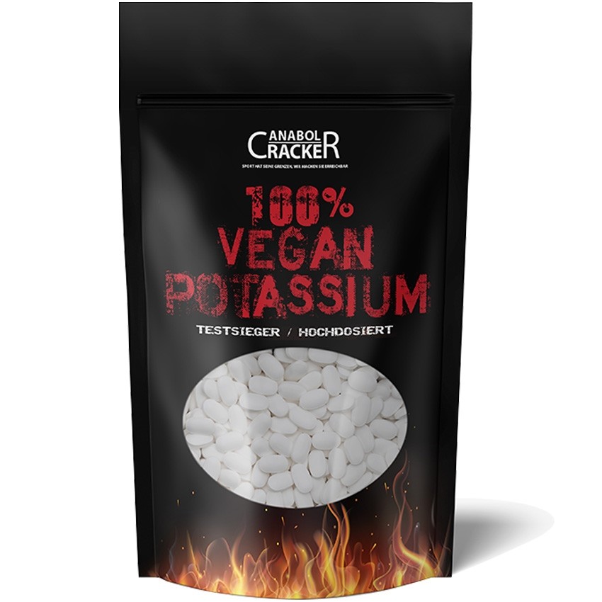 100 Vegan Potassium / Kalium Anabol Cracker